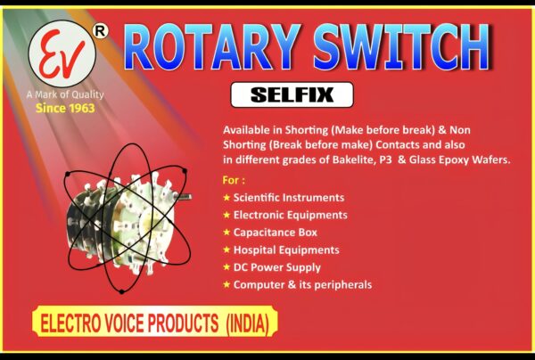 E.V ROTARY SWITCH (BAND SWITCH)